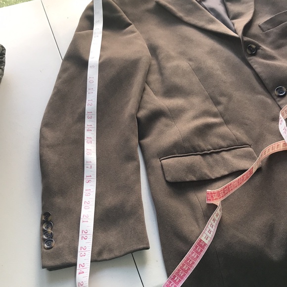 Chereskin men’s brown corduroy sport coat blazer 40R - Picture 13 of 14